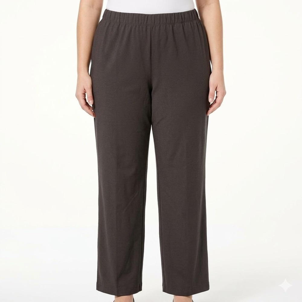Banana Republic High-Rise Tapered Satin Cargo‎ Pant Black Size 14 Cupro [PO]